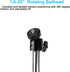 PellKing Universal Hunting & Trail Cameras Holder Stake, 1/4''-20 Ground Mount for Hunting Camera