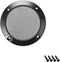 uxcell 2" Speaker Grill Mesh, Decorative Circle Woofer Guard Protector Cover Parts, Black.