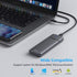 M.2 NVMe SATA SSD Enclosure Adapter, Tool-Free USB 3.2 Gen2 10Gbps External NVMe to USB PCI-E SATA