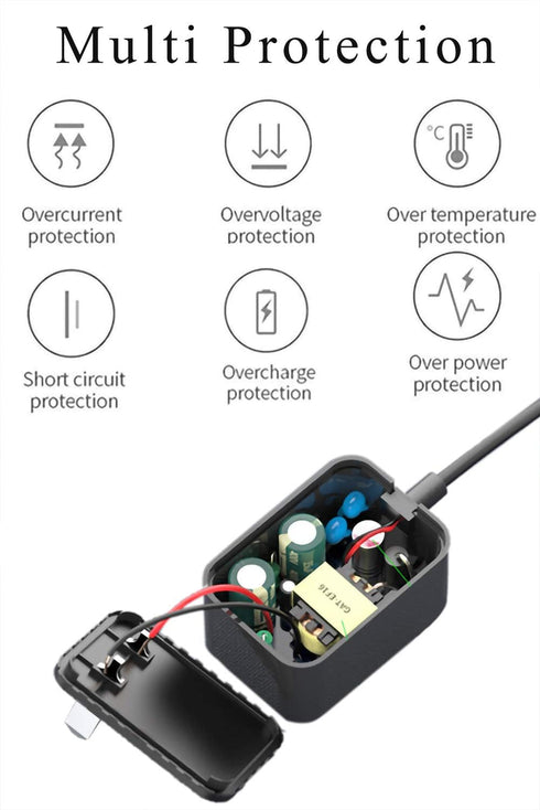 WUKUR Charger for Homitt Electric Spin Scrubber, AC Adapter for HM115C, HM115CW, HM115CD, HM115CG and More