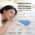 BXUJFFABS 10-Hour 1.7 oz Bluetooth Pillow Speaker, Mini Portable Under-Pillow Sleep Sound Machine with Stereo Bass