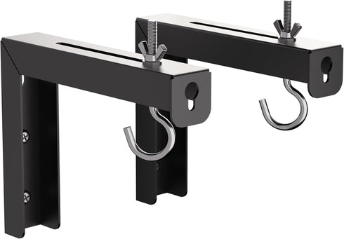 suptek Universal Projector Screen Wall Mount L-Brackets Wall Hanging Mount 6 inch Adjustable