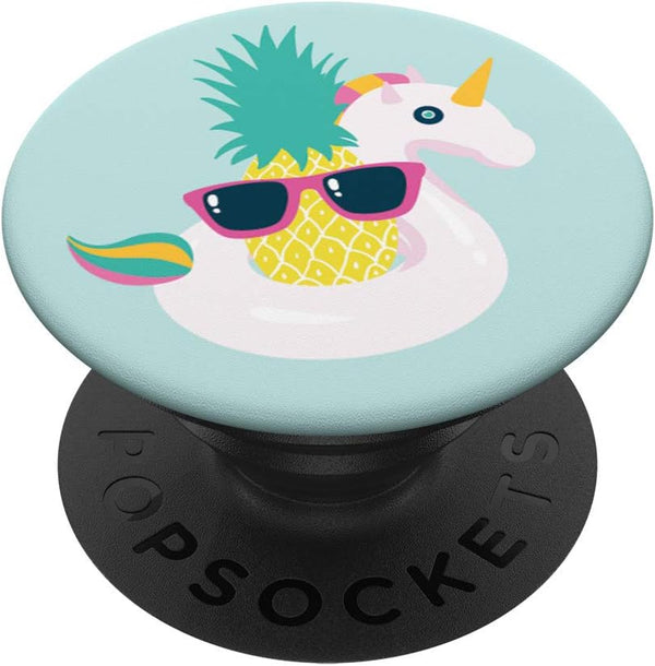 Unicorn Pineapple Gift for Women, Kids, Girls - Cute PopSockets PopGrip: Swappable Grip for Phones & Tablets