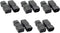 Dracaena 10 Pack PDU UPS Power IEC Male C14 to Female C19 Adapter Connector