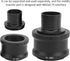 Telescope Adapter Ring, 1.25in Astronomical T Mount Ring Adapter for Sony E Mount Mirrorless Camera