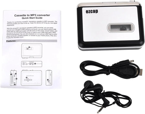Y&H Cassette MP3 Cassette Tape Player Record Tape to Digital Converter,USB Capture,Save to USB Flash Drive Directly,No