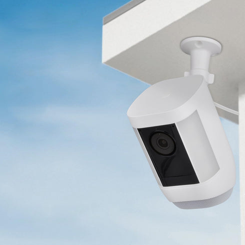 Wall Mount Bracket - Compatible with Ring Spotlight Cam Plus/Pro, Adjustable Mounting Bracket for Better View Angle