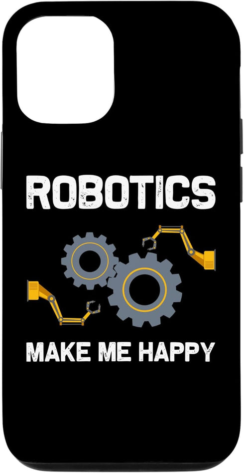 iPhone 13 Pro Case Funny Robotics for Men Women Robots Engineering Lovers