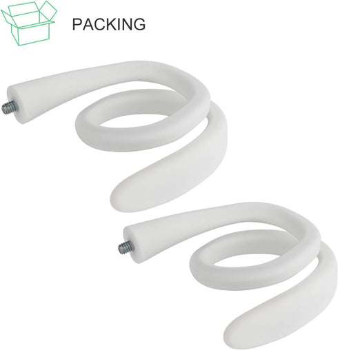 2Pack Flexible Twist Mount for Ring Stick Up Cam & Indoor Cam (1st Gen), Gooseneck Mounting Bracket for Camera