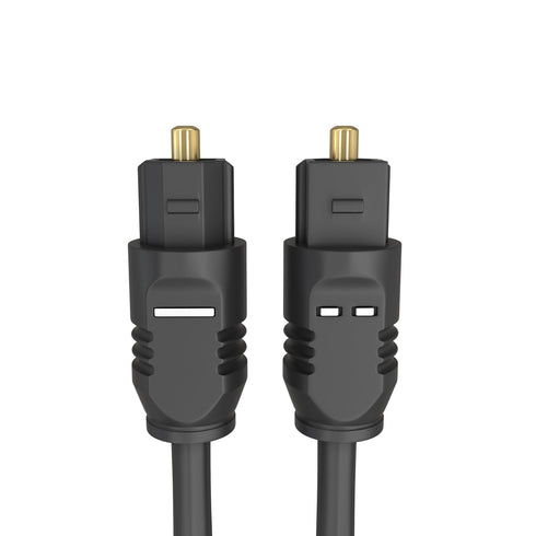 Optical Audio Cable 3ft - Cmple, Slim Fiber Optic, Ultra-Thin Gold Plated Toslink Cable for Soundbar, TV