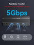ACASIS Monitors,8-in-1 2*HDMI +3 5G USB-A/C+3.5MM Audio+PD100W, USB C Docking Station Dual Laptop Docking Station