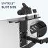 WORLDLIFT 16 inch 100100 mm VESA Monitor Mount Shelf for Streaming - Holds Cameras, Webcams, Microphones & Lights