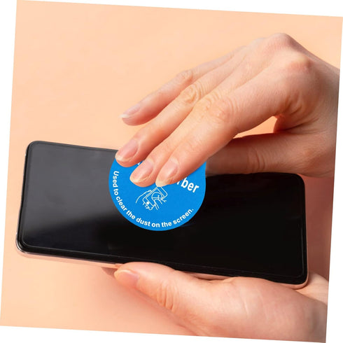 200pcs Camera Stickers, Film Dust Sticker, Screen Cleaner Tool, Tempered Glass Dedust Sticker for Cell Phone & LCD