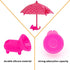 Phone Umbrella Suction Cup Stand, Universal Adjustable Piggy Phone Holder for Sun Blocker