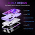 Rancase Butterfly Galaxy A15 5G Case: Three-Layer Heavy Duty Shockproof with 2 Tempered Glass Protectors, 6.5 inch.