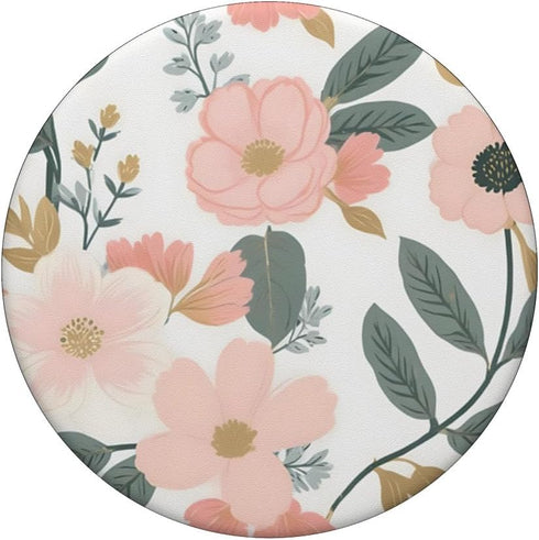 Floral Wildflowers Phone Popper Floral Wildflowers Floral Pattern PopSockets Adhesive PopGrip