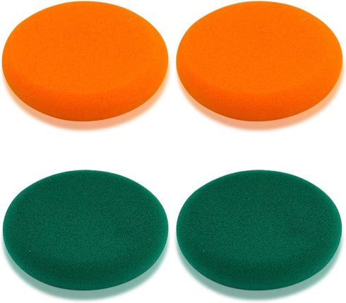 GVOEARS Replacement Cushion Earpads for Koss Portapro Headphones (2 Pairs, Green + Orange)