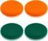 GVOEARS Replacement Cushion Earpads for Koss Portapro Headphones (2 Pairs, Green + Orange)