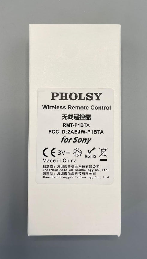 RMT-P1BT Bluetooth Camera Remote, Wireless Shutter Commander Compatible with Sony a1, a6700, a6400, a6600, a7C, RX100M7