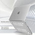 ProCase Slim Hard Shell Case for MacBook Pro 16.2 Inch 2024, with Keyboard Cover and Touch ID