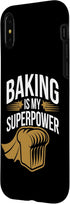 Sourdough Bread Baking Supplies Baker Jar Kit iPhone X/XS Starter Bread Baking Bakery Sourdough Starter Baker Case