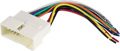 Scosche HY07B Power Connector/Wire Harness for Aftermarket Stereo Installation, Compatible with Select Hyundai and Kia