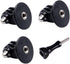 Suptig Tripod Mount Adapter for GoPro Hero 12, 11, 10, 9, 8, 7, 6, 5, 4, 3, 3+, Hero Session, GoPro Max, Akaso, DJI
