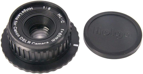 HOLGA 60mm f/8 Lens for Canon DSLRs - Black