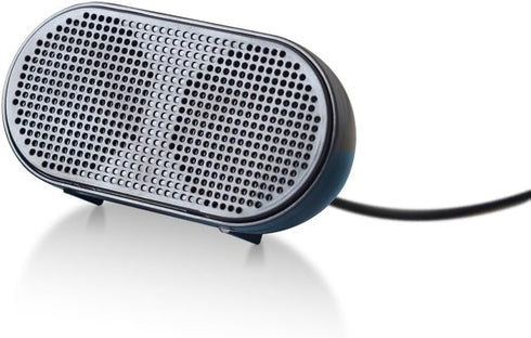 USB Mini Speaker, Powered Stereo Multimedia Speaker for Notebook Laptop PC (Black)