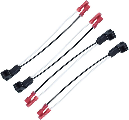 72-4568 (4Pcs) Speaker Adapter Wiring Harness Replacement for General Motor Vehicles GMC Buick Cadillac Chevy Silverado