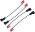 72-4568 (4Pcs) Speaker Adapter Wiring Harness Replacement for General Motor Vehicles GMC Buick Cadillac Chevy Silverado