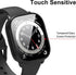 Screen Protector for Amazfit GTS 4 Mini Smartwatch, 2-Pack Hard PC Bumper Full Face Cover Accessories for Men Women