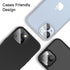 JETech 9H Tempered Glass Camera Lens Protector for iPhone 14 (6.1") & 14 Plus (6.7") - Anti-Scratch, HD Clear, 3-Pack