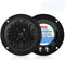 Pyle 4 Inch Dual Marine Speakers - Waterproof Outdoor Audio Stereo Sound System with Polypropylene Cone, 1 Pair -