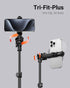 Vimose 66" Phone Tripod, Tripod for iPhone with Remote & Phone Stand, Extendable Cell Phone Tripod for Video Recording