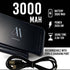 Marmae 78 3000mAh, 3 Selfie Light for iPhone LED Rechargeable Clip-On Phone Light, Modes, Won't Cover Camera