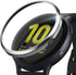 Ringke Bezel Styling Cover for Galaxy Watch Active 2, 40mm Only, Glossy Silver Adhesive Accessory