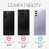 kwmobile TPU Silicone Case for Samsung Galaxy S21 Plus - Soft Finish Phone Cover in Lavender