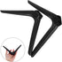 VOSAREA Television Pedestal Feet and Tabletop Tv Base, No-Drill Plastic Dual-Hole Mounting Stand for Flat Screen Tvs