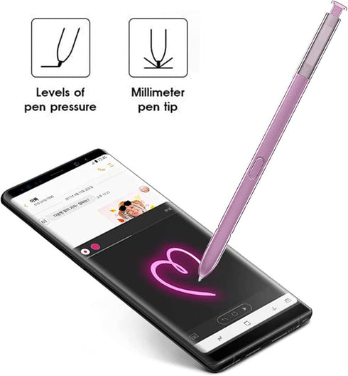 2 Pack Galaxy Note 9 Stylus Pen with Bluetooth Replacement Stylus S Pen for Samsung Galaxy Note 9 (Purple)