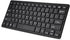 Yoidesu Mini Wired Keyboard, Thin Full Size USB Wire Corded Keyboard,Portable 78 Keys USB Multimedia Game Office Keyboard, Suitable for PC, Computer, Laptop, Windows (Black)