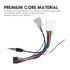 20072013, 16-Pin Car Stereo Wiring Harness for Nissan Altima, Rogue, Murano, Qashqai, Sentra Plug & Play Cable