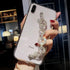 Compatible Samsung Galaxy S22 5G Case with Bling Glitter Bracelet Chain Hand Strap for Women, Clear TPU Cover