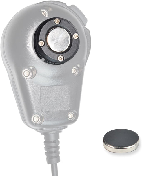 TWAYRDIO Magnetic Mic Holder, Mobile Radio Microphone Magnet Mount, CB Mic Hanger,