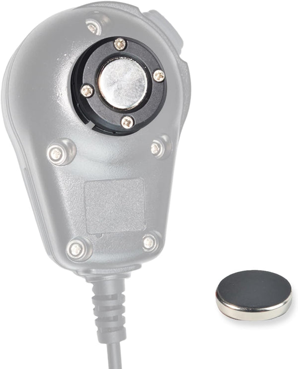 TWAYRDIO Magnetic Mic Holder, Mobile Radio Microphone Magnet Mount, CB Mic Hanger,