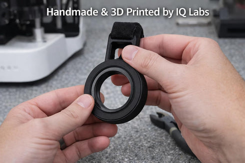 IQ Labs Magnetic Steering Wheel Phone Mount Universal Fit for iPhone MagSafe & Android Devices