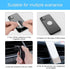 Moioee 360Adjustable 3-7 inch Magnetic Phone Mount for Car, Universal Cell Phone Holder for Car Air Vent Mount Fits