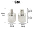 2-Be-Best 1/4 6.35 mm 0.23 5.9 mm 0.15 3.9 mm M4 M6 Projector Mount Tripod Screw Thread Adapters Converters Female in /