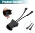 uxcell 2pcs Car Horn Adapter Wiring Harness - Pigtail Socket for Ford Mondeo Focus Fiesta