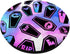 Halloween Coffin Pattern Pastel Goth Celestial Black Gothic PopSockets Swappable PopGrip